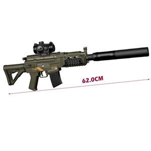 NOUVEAU AK47 62CM Grand <span class=keywords><strong>pistolet</strong></span> électrique automatique à gel avec silencieux, Grand <span class=keywords><strong>pistolet</strong></span> à <span class=keywords><strong>bombe</strong></span> à <span class=keywords><strong>eau</strong></span>, Jouet de jeu de tir extérieur pour garçon adulte - Product Image 3