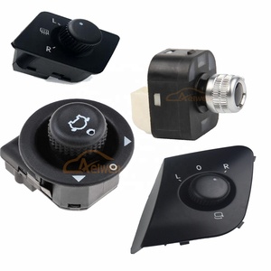 Aelwen-Interruptor de espejo eléctrico para coche, interruptor de retrovisor eléctrico compatible con <span class=keywords><strong>VW</strong></span>, BMW, FORD, BENZ, AUDI, SKODA, PEUGEOT, TOYOTA, RENAULT - Product Image 5