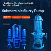 Pompa Lumpur Submersible Listrik Motor DC Kontrol Otomatis Penuh Pompa Hisap Pasir Hidrolik Angkat Tinggi Pengerukan Dasar Sungai OEM