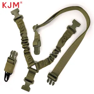 Outdoor Tactical Strap Heavy Duty Molle Clip Formação Ombro Corda Sling Strap