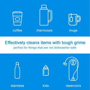 Chai nước sạch máy tính bảng loại bỏ mùi nước quy mô <span class=keywords><strong>Remover</strong></span> nhanh chóng hòa tan chai nước sạch máy tính bảng - Product Image 4