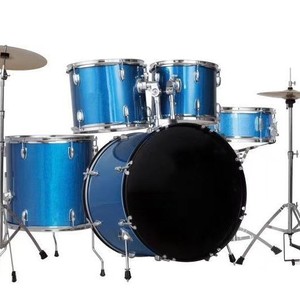 Kit de batterie populaire en gros. Batterie de percussions comprenant un grosse caisse, un petit timbal et deux autres tambours. Choisissez parmi différentes couleurs. Le prix est raisonnable. - Product Image 3
