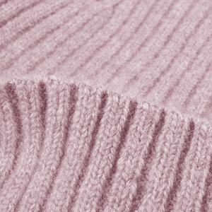 <span class=keywords><strong>Bonnet</strong></span> tricoté en laine d'agneau chaud et mignon personnalisé de luxe hiver <span class=keywords><strong>cachemire</strong></span> Bennie bonnets en laine pour femmes avec logo - Product Image 5