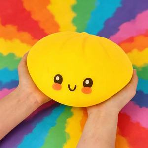 Juguete Antiestrés de Alta Calidad, Squishy de Dumpling Jumbo de 25 cm, Squishies de Dumpling Bao Bun Gigantes de Gran Tamaño - Product Image 4