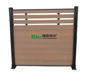 Valla <span class=keywords><strong>de</strong></span> <span class=keywords><strong>Jardín</strong></span> Horizontal <span class=keywords><strong>de</strong></span> Aluminio y WPC, Resistente a la Intemperie, Impermeable y <span class=keywords><strong>de</strong></span> Fácil Instalación - Product Image 3