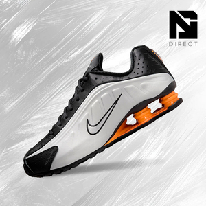 Nike Shox R4 'bright Mandarin' Nike Shox Sports Designer Shoes for Men Comfortable Luxury Running Sneakers - Product Image 1