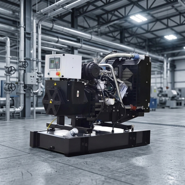 Hot Sale Open Type Diesel Generator Set 24kW 30kVA 50Hz/60Hz with ATS for Data Center Emergency Standby Power