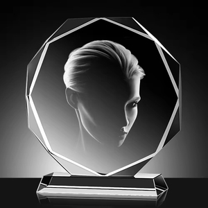 Hbl מותאם אישית 2d 3d תמונה חרוט בתוך פרסי גביע קריסטל עם התמונה שלך עבור מתנות מזכרות - Product Image 4