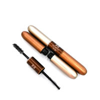 HUIHO-Tubes de mascara pour eye-liner à lèvres, ronds et roses vides, avec pinceau, conteneurs de brillant à lèvres