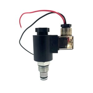 Hydraulikblock A-10-2 Standard-Verteiler-Magnetventil, 2-Wege-2-Stellungs-Ventil mit DC 12V 24V Spule, Anschlüsse SAE6 SAE8 G1/4 G3/8 G1/2 - Product Image 6