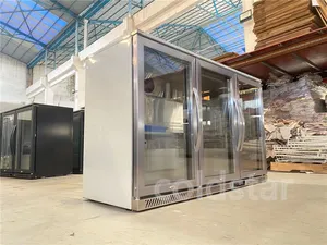 Mini réfrigérateur à bière avec thermostat intelligent à température unique 303L, refroidissement par air, avec dégivrage automatique pour boissons gazeuses froides et utilisation en <span class=keywords><strong>bar</strong></span> - Product Image 5