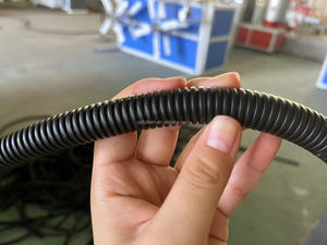 Nhựa đơn tường PP PE PVC sóng ống máy đùn/PE dây ống dẫn ống/PVC điện vỏ bọc ống máy sản xuất - Product Image 5