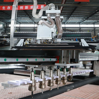 Routeur CNC pour bois 4x8ft 5x10ft 1325 3 axes, machine de découpe à scie CNC pour le bois