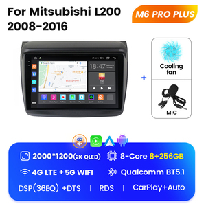 Hệ Thống Định Vị Gps Trên Xe Hơi Màn Hình Android 9 Inch Hệ Thống Radio Âm Thanh Android Cho Mitsubishi L200 2008-2016 _ - Product Image 4