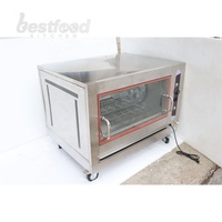 Four à rôtisserie commercial au gaz pour poulets, machine à rôtisserie de poulets, conteneur à poulets pour rôtisserie