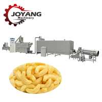 Ligne de machines extrudeuses automatiques pour la fabrication d'anneaux soufflés et de snacks soufflés personnalisés