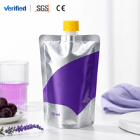 Pochettes à bec verseur personnalisées tout-en-un – Emballage liquide anti-fuite en matériau de qualité alimentaire écologique pour jus et confitures (usage commercial)