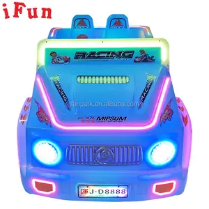 Colorido LED luz bolha andando passeios diversões Kiddie carro com bateria exterior Parque passeios