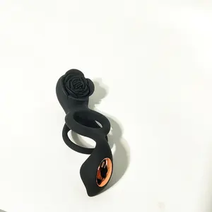 Rose Cock Rings For Men Penis Rings Wireless Vibrator App Controlled/Cock Ring 2 In 1/Clitoris Stimulation/Nipple Massage