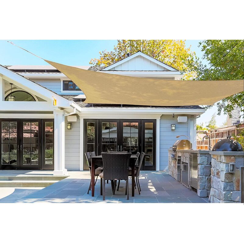 Rectangle 6.5'X 6.5' shade Canopy awning outdoor patio polyester fabric awning