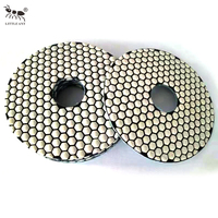 LITTLE ANT Disque de polissage diamanté à sec de 7 pouces (180 mm) à forte capacité de coupe pour le meulage des surfaces en granit et en pierre