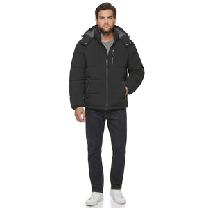 2025 Premium Quality Latest Design FINER THREADS Winter High Street Puffer <b>Jacket</b> for Men Professional Manufactured <b>Slim</b> <b>Fit</b> - Product Image 1