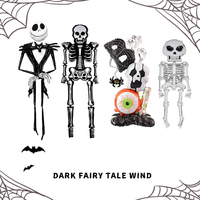 Nouveaux Ballons en Aluminium Mat pour Halloween, Grandes Formes Fantôme, Chauve-souris, Citrouille, Chat Noir, Crâne, Décoration de Fête, Vente en Gros