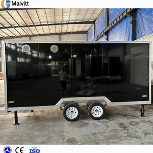 Carrello ristorante Mobile completamente attrezzato camion commerciale Fast Food Mobile Catering rimorchio con cucina completa - Product Image 2