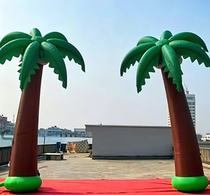 Palmera Inflable Personalizada, Palmera Inflable de Coco para Decoración de Fiestas en la Playa - Product Image 1
