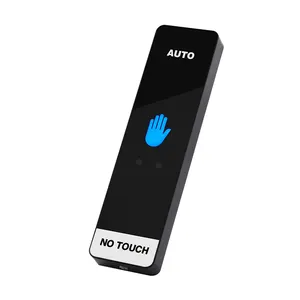 Pulsante porta rilascio sensore infare Touchless no pulsante Touch con indicazione LED NO/NC/COM per sistema di controllo accessi