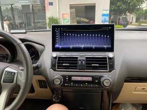 JD-radio multimedia con GPS para coche, radio con reproductor dvd, diseño <span class=keywords><strong>LX</strong></span>, Interior, Android, para Toyota PRADO 2010, 2014, 2018, novedad - Product Image 2