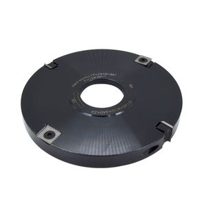 Cabezal de corte industrial profesional de alta velocidad para trabajar la madera, con insertos de carburo y cuchillas para aserrado de troncos y cepillado - Product Image 3