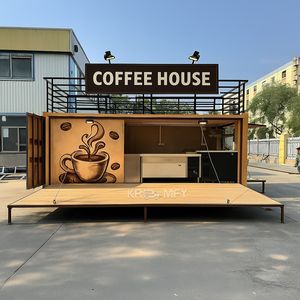 Contenedor Prefabricado Personalizado para Cafeterías, Restaurantes, Bares, Panaderías, Tiendas y Cocinas Móviles - Product Image 1