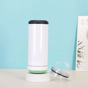 Bouteille d'eau musicale portable - Haut-parleur Bluetooth Tasse de voyage |   Support vierge pour sublimation - Product Image 1