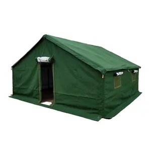 Thickening Field Training Line Emergency Rescue Glamping Tent Canvas Tents Sale Disaster Relief Tent