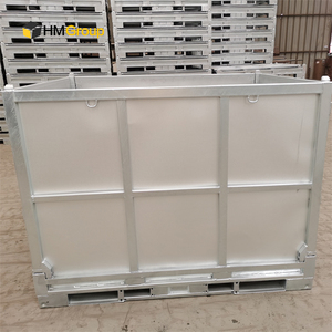 Diseño Galvanizado a Prova De <span class=keywords><strong>Ferrugem</strong></span> E Container De Palete De Aco Para Cargas Pesadas Com Alta Capacidade De Carga - Product Image 3