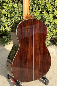 Venta de Fábrica, <span class=keywords><strong>Guitarra</strong></span> Clásica de Cedro Alemán y Palisandro Indio de 39 Pulgadas, Cuerdas de Nylon, Totalmente Sólida, Estilo Vintage - Product Image 6