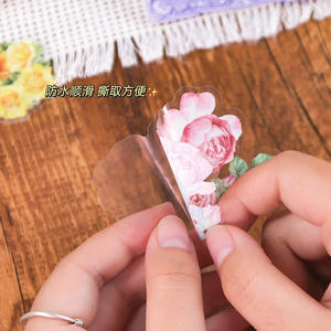 50 hojas por paquete Manuka Hanazono Handbook Sticker Pack Flower Decoration Creative Cute Handbook Material Stickers - Product Image 4