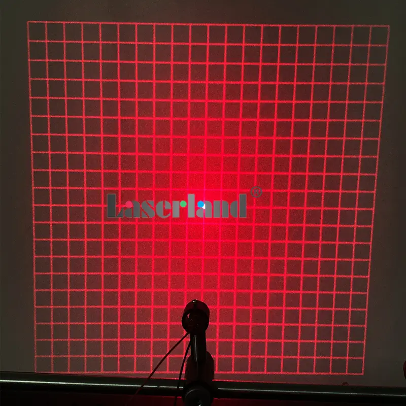 650nm red laser grating module 20x 20 line grid 3D modeling structured scanning light source