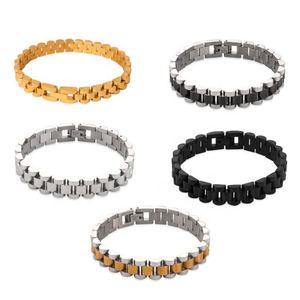 Bracelet homme de luxe, finition diamant, cadeau de Noël pour femme, plaqué sous vide, standard, pour grossistes de bijoux personnalisés - Product Image 1