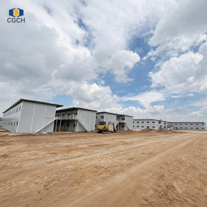CGCH Container House Labor Camp Prefabricato in Acciaio, Edifici Prefabbricati per Alloggi per il Tempo Libero, per Cantieri Edili nel Deserto - Product Image 2