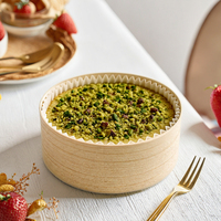 Nouvelle boîte de rangement ronde en bois massif jetable pour le thé, les aliments, les collations, l'emballage, la boîte à fromage pour les ustensiles de cuisson, les fruits et les aliments