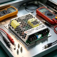 Alimentation électrique industrielle Meanwell NSP-75-15 15V 5A pour équipement électronique