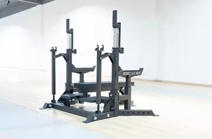 Rack de musculation multifonction en acier pour squat, Smith Machine, fitness, musculation et compétition de powerlifting - Product Image 3