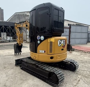 รถขุดไฮดรอลิกแบบตีนตะขาบมือสอง รุ่น Cat303E พร้อมบุ้งกี๋ขุดและหัวหนีบ รถขุดมือสอง 3 ตัน 3.5 ตัน เครื่องยนต์ญี่ปุ่น มีสินค้าในสต็อก - Product Image 4