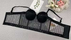 Mayorista Moda Para Mujeres <span class=keywords><strong>Fiesta</strong></span> Tipo Corsé Bustier Florales De Encaje Flor Lentejuelas Femme Korset Per Korset Bra <span class=keywords><strong>Corset</strong></span> <span class=keywords><strong>Top</strong></span> - Product Image 3