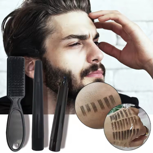 Kit Penna per Riempimento <span class=keywords><strong>Barba</strong></span> SENKA con Logo Personalizzato, Pennello Nero, Matita Colorata Marrone per <span class=keywords><strong>Barba</strong></span>, Set Penna per <span class=keywords><strong>Barba</strong></span> da <span class=keywords><strong>Uomo</strong></span> - Product Image 6