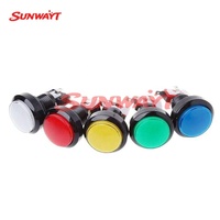 Bouton poussoir LED rond de 45 mm avec 5 couleurs pour machines d'arcade et de grue