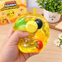Jouet anti-stress créatif en TPR malléable, en forme de banane, avec emballage cadeau – Vente chaude