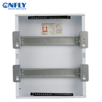 Boîtier de distribution électrique 8, 12, 16, 20, 24, 32, 40 voies SPN 100A 240V, panneau plastique, coffret métallique, boîte de distribution en acier